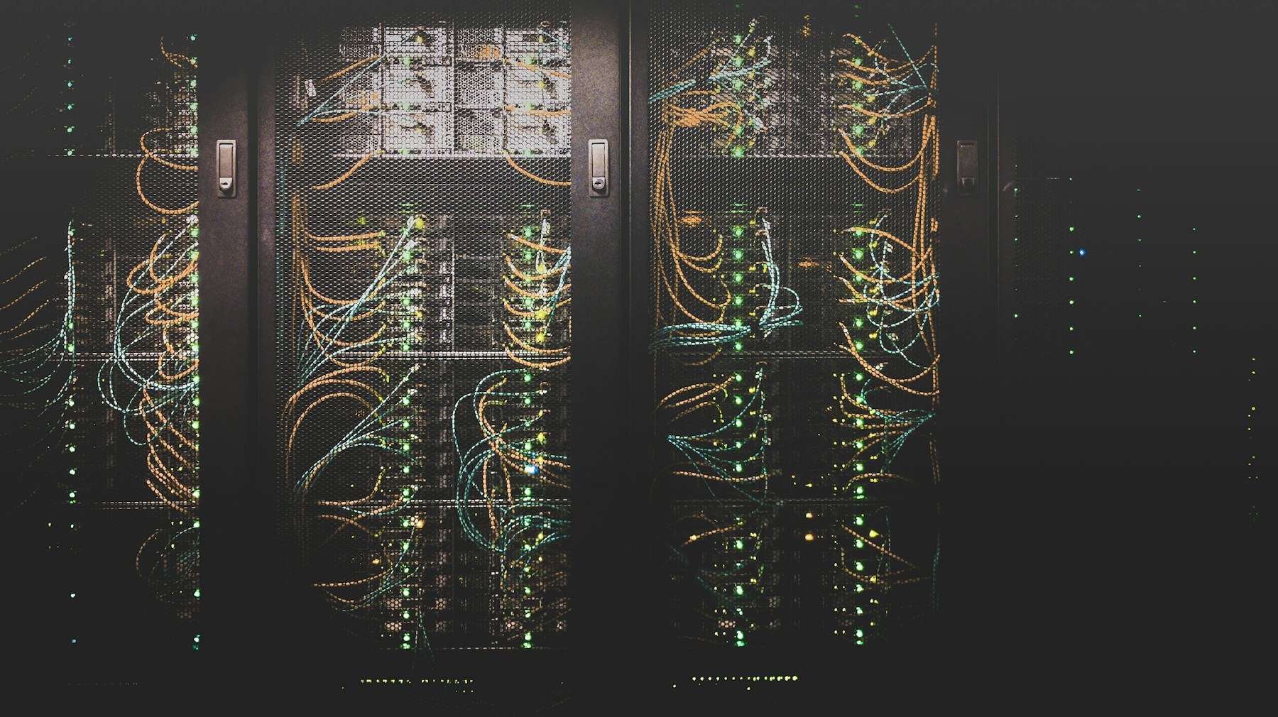 Data-centre infrastructure representing frontier AI provider governance and accountability.